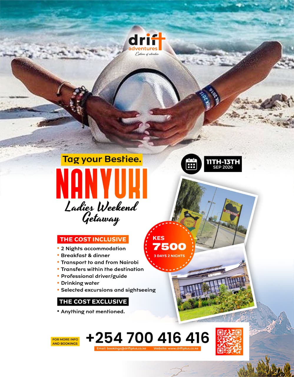 Girls Nanyuki Road Trip Experience