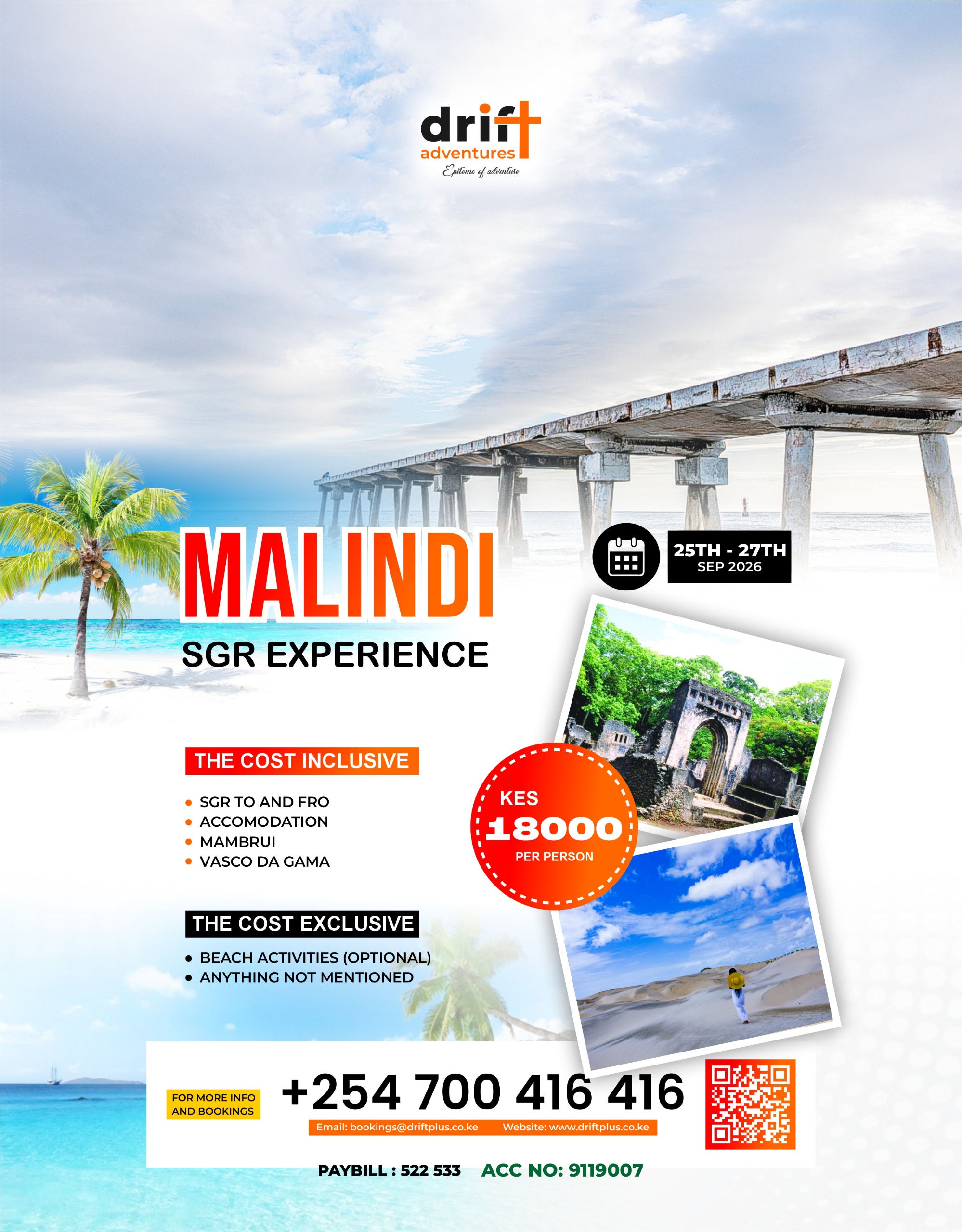 Malindi SGR Experience
